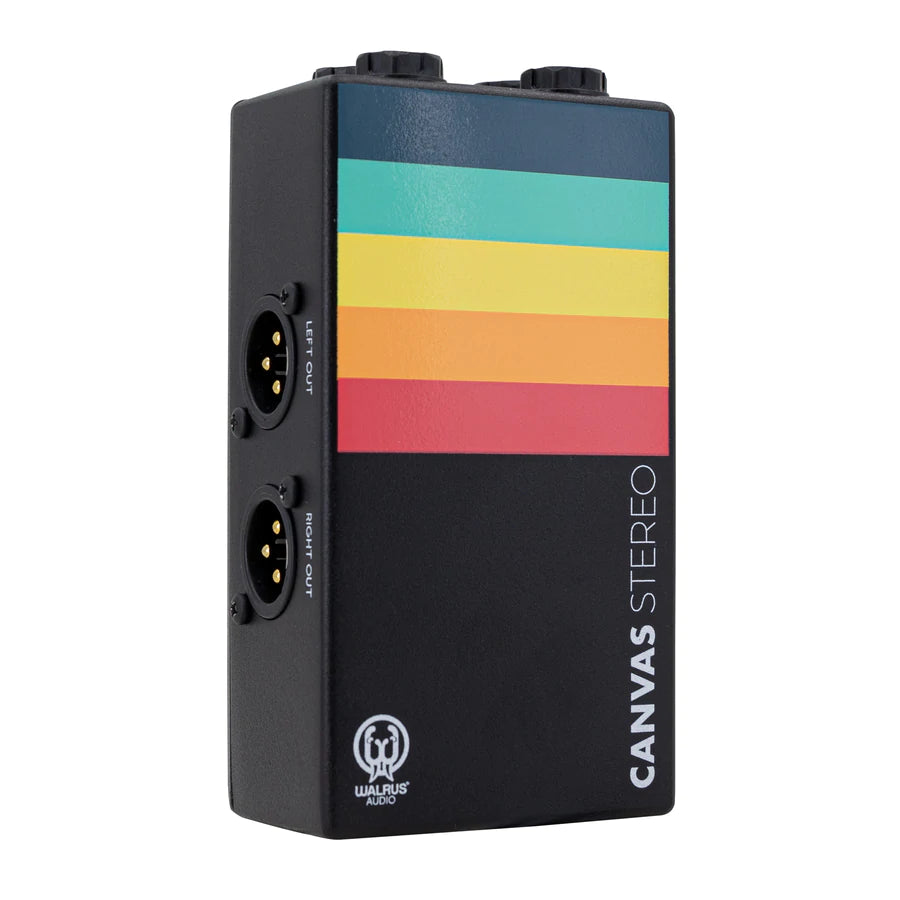 Walrus Audio Canvas Stereo: Dual Line Isolator/DI Walrus Audio Canvas Stereo: Dual Line Isolator/DI
